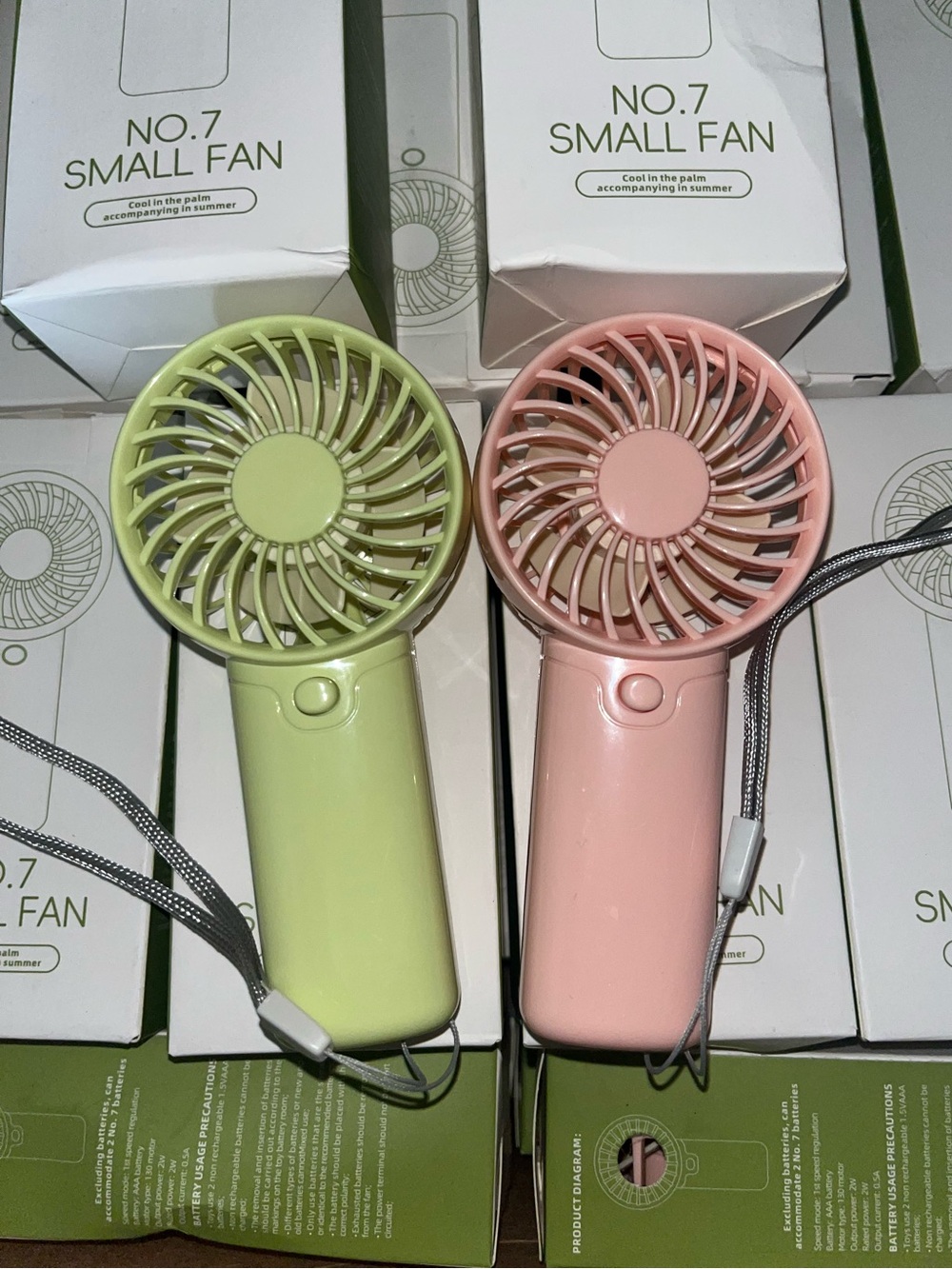 Mini fans (bundle)